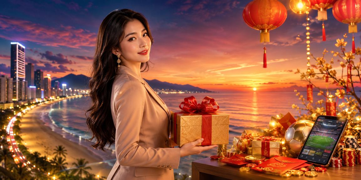 Khung cảnh đặt cược thể thao bên đèn lồng đêm Đà Nẵng